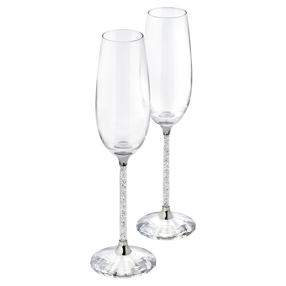 Swarovski Crystalline Toasting Flutes Set of 2